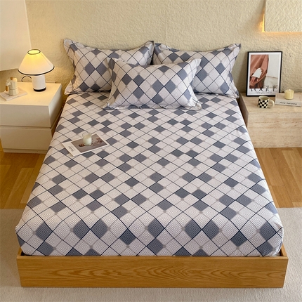 91家纺网 家纺一手货源 找家纺 （总）凯磊 2024新款AB版.生态磨毛印花系列单床笠