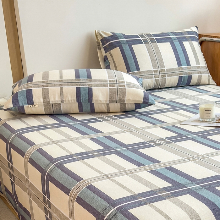 91家纺网 家纺一手货源 找家纺 芃成家纺 2024新款原棉加厚生态磨毛单枕套 莱茵格-米