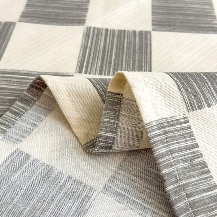 91家纺网 家纺一手货源 找家纺 芃成家纺 2024新款原棉加厚生态磨毛单床单 塔罗方格