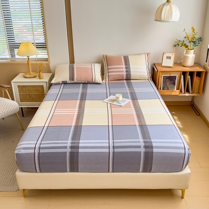 91家纺网 家纺一手货源 找家纺 （总）芃成家纺 2024新款原棉加厚生态磨毛单床笠