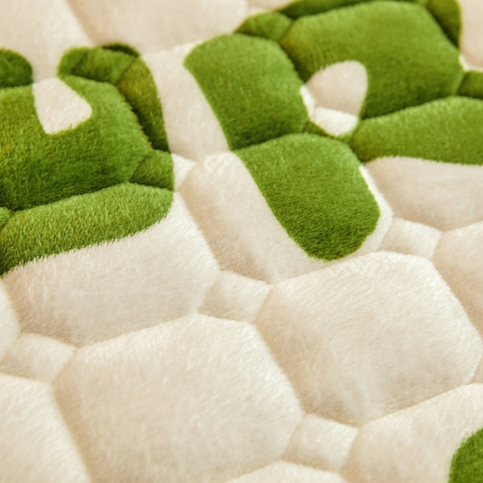 91家纺网 家纺一手货源 找家纺 富威堡家纺 2025新款牛奶绒棉花床护垫可水洗床垫保暖薄床褥学生榻榻米垫子 乐乐狗