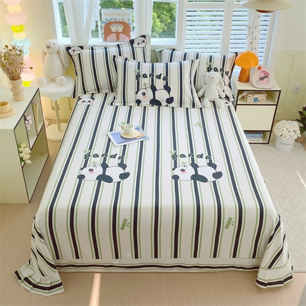 91家纺网 家纺一手货源 找家纺 （总）凯磊 2024新款AB版.生态磨毛印花系列单床单