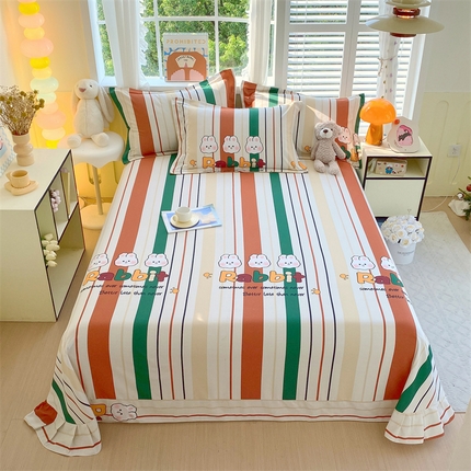 91家纺网 家纺一手货源 找家纺 （总）凯磊 2024新款AB版.生态磨毛印花系列单床单