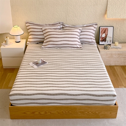 91家纺网 家纺一手货源 找家纺 （总）凯磊 2024新款AB版.生态磨毛印花系列单床笠