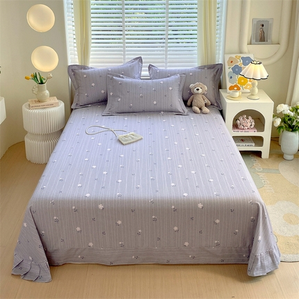 91家纺网 家纺一手货源 找家纺 （总）凯磊 2024新款AB版.生态磨毛印花系列单床单