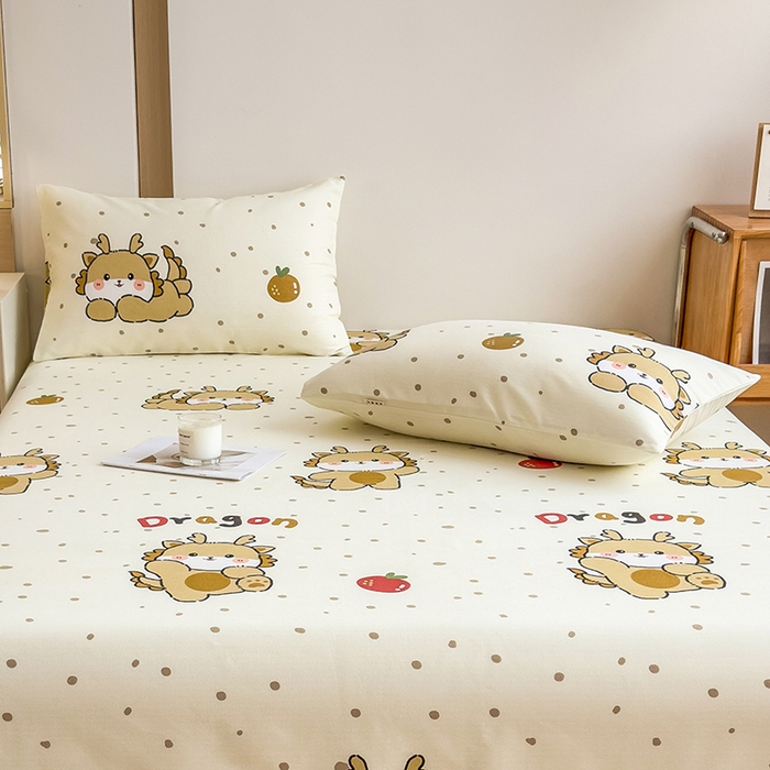 91家纺网 家纺一手货源 找家纺 芃成家纺 2024新款原棉加厚生态磨毛单枕套 玛卡龙