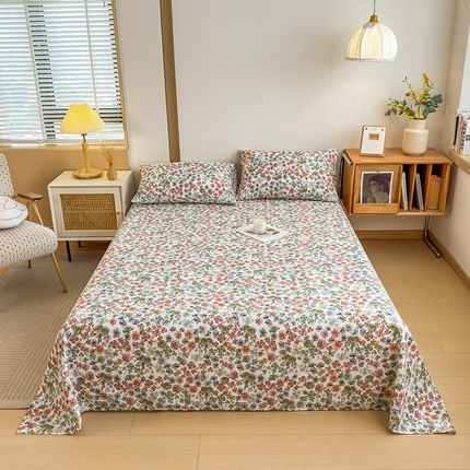 91家纺网 家纺一手货源 找家纺 （总）芃成家纺 2024新款原棉加厚生态磨毛单床单