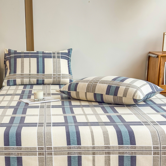 91家纺网 家纺一手货源 找家纺 芃成家纺 2024新款原棉加厚生态磨毛单枕套 莱茵格-米