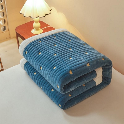 91家纺网 家纺一手货源 找家纺 （总）蕾诺家纺 2024新款冬季加厚保暖宝宝绒床褥床垫