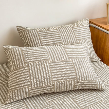 91家纺网 家纺一手货源 找家纺 （总）芃成家纺 2024新款原棉加厚生态磨毛单枕套