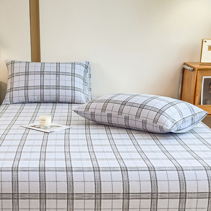 91家纺网 家纺一手货源 找家纺 芃成家纺 2024新款原棉加厚生态磨毛单枕套 斯本格