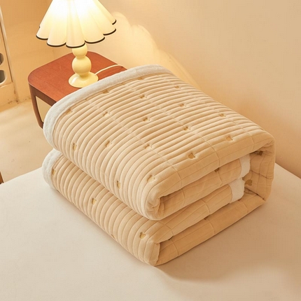 91家纺网 家纺一手货源 找家纺 （总）蕾诺家纺 2024新款冬季加厚保暖宝宝绒床褥床垫