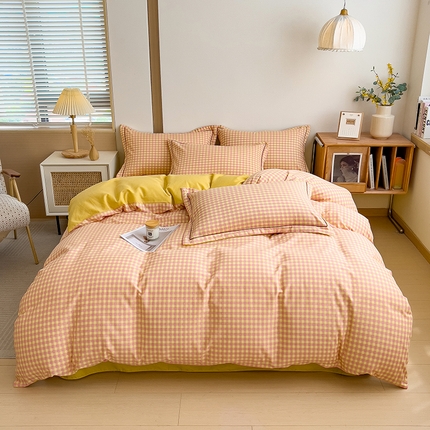 91家纺网 家纺一手货源 找家纺 （总）芃成家纺 2024新款原棉加厚生态磨毛四件套