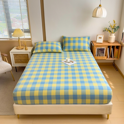 91家纺网 家纺一手货源 找家纺 （总）芃成家纺 2024新款原棉加厚生态磨毛单床笠