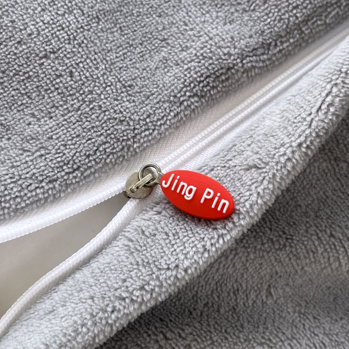 91家纺网 家纺一手货源 找家纺 晚依家纺 2024新款230g全消光牛奶绒四件套 新泽西-粉灰