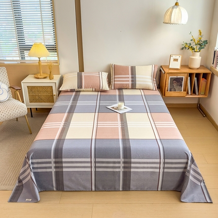 91家纺网 家纺一手货源 找家纺 （总）芃成家纺 2024新款原棉加厚生态磨毛单床单