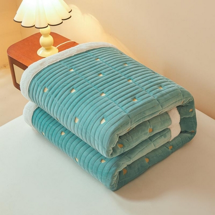 91家纺网 家纺一手货源 找家纺 （总）蕾诺家纺 2024新款冬季加厚保暖宝宝绒床褥床垫