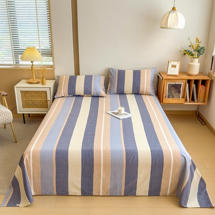 91家纺网 家纺一手货源 找家纺 （总）芃成家纺 2024新款原棉加厚生态磨毛单床单