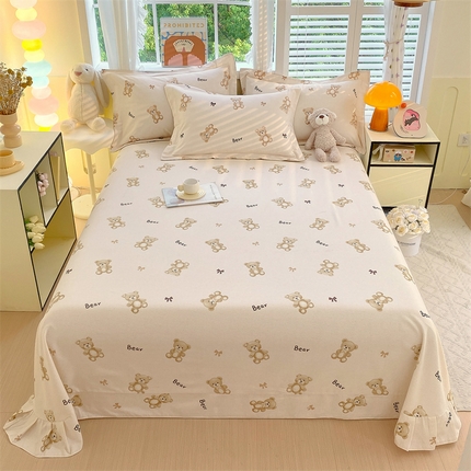 91家纺网 家纺一手货源 找家纺 （总）凯磊 2024新款AB版.生态磨毛印花系列单床单