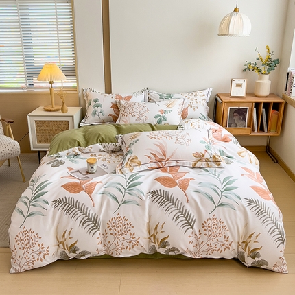 91家纺网 家纺一手货源 找家纺 （总）芃成家纺 2024新款原棉加厚生态磨毛四件套