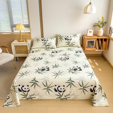 91家纺网 家纺一手货源 找家纺 （总）芃成家纺 2024新款原棉加厚生态磨毛单床单