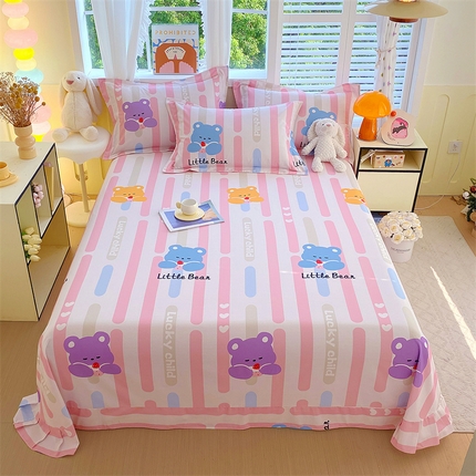 91家纺网 家纺一手货源 找家纺 （总）凯磊 2024新款AB版.生态磨毛印花系列单床单