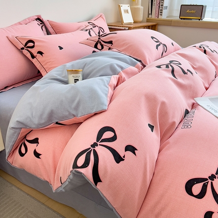 91家纺网 家纺一手货源 找家纺 （总）芃成家纺 2024新款原棉加厚生态磨毛单被套