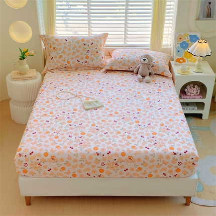 91家纺网 家纺一手货源 找家纺 （总）凯磊 2024新款AB版.生态磨毛印花系列单床笠