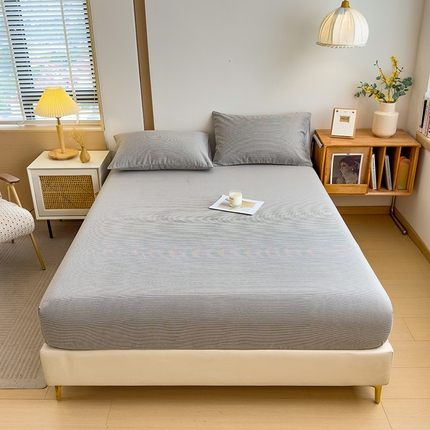 91家纺网 家纺一手货源 找家纺 （总）芃成家纺 2024新款原棉加厚生态磨毛单床笠