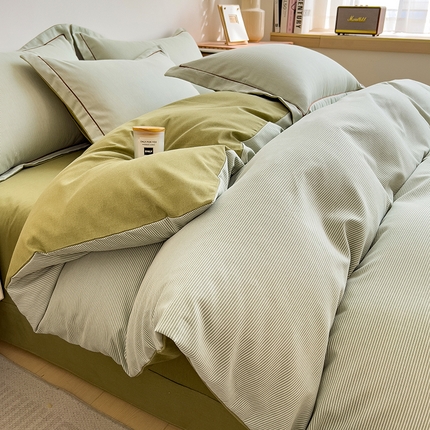 91家纺网 家纺一手货源 找家纺 （总）芃成家纺 2024新款原棉加厚生态磨毛单被套