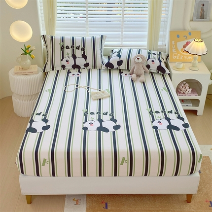 91家纺网 家纺一手货源 找家纺 （总）凯磊 2024新款AB版.生态磨毛印花系列单床笠