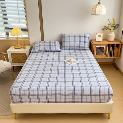 芃成家纺 2024新款原棉加厚生态磨毛单床笠 斯本格