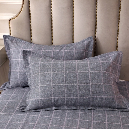 晶缦家纺 2024新款典雅系-全棉活性磨毛多规格单品枕套 艺术格林