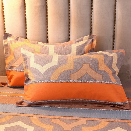 91家纺网 家纺一手货源 找家纺 （总）2024新款典雅系·加厚纯棉活性全棉磨毛枕套 印花保暖纯棉磨毛单品枕套单枕套单件一对装