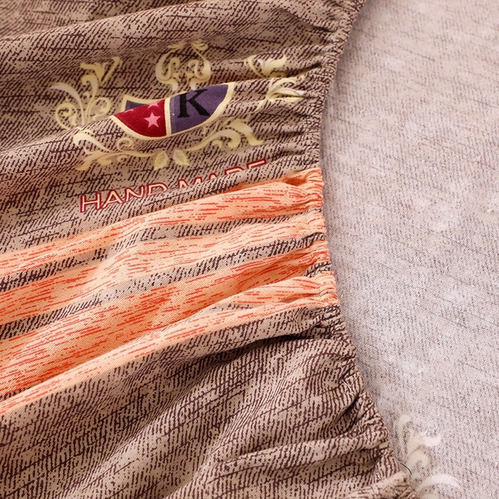 91家纺网 家纺一手货源 找家纺 晶缦家纺 2024新款典雅系-全棉活性磨毛多规格四件套 路易时尚-灰