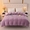 91家纺网 家纺一手货源 找家纺 好眠好梦家纺 2024新款牛奶绒纯色单被套 优雅紫