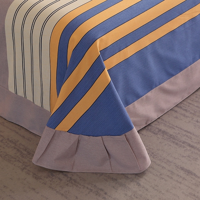 91家纺网 家纺一手货源 找家纺 晶缦家纺 2024新款典雅系-全棉活性磨毛多规格单品床单 觅彩