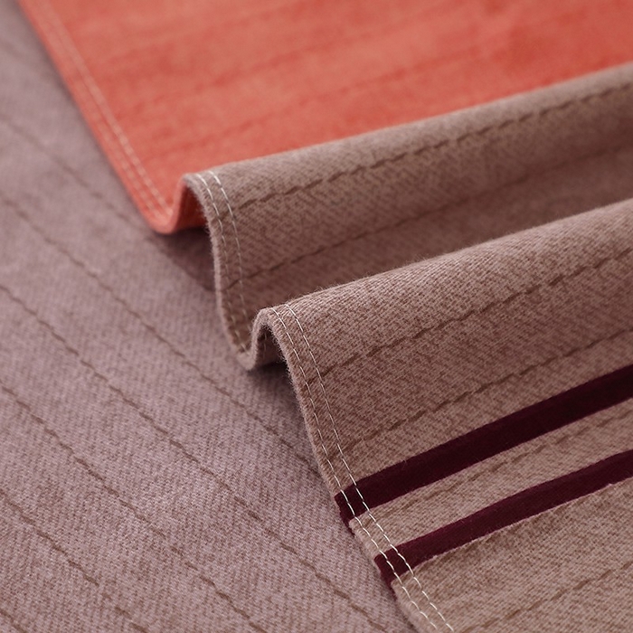 91家纺网 家纺一手货源 找家纺 晶缦家纺 2024新款典雅系-全棉活性磨毛多规格单品床单 漫步时光豆沙