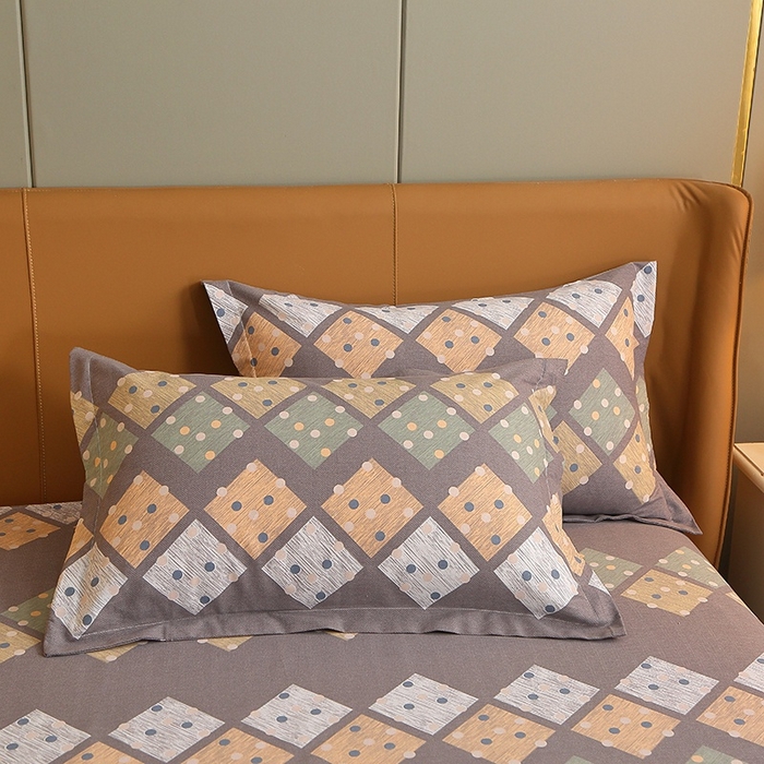 91家纺网 家纺一手货源 找家纺 晶缦家纺 2024新款典雅系-全棉活性磨毛多规格单品枕套 寻梦