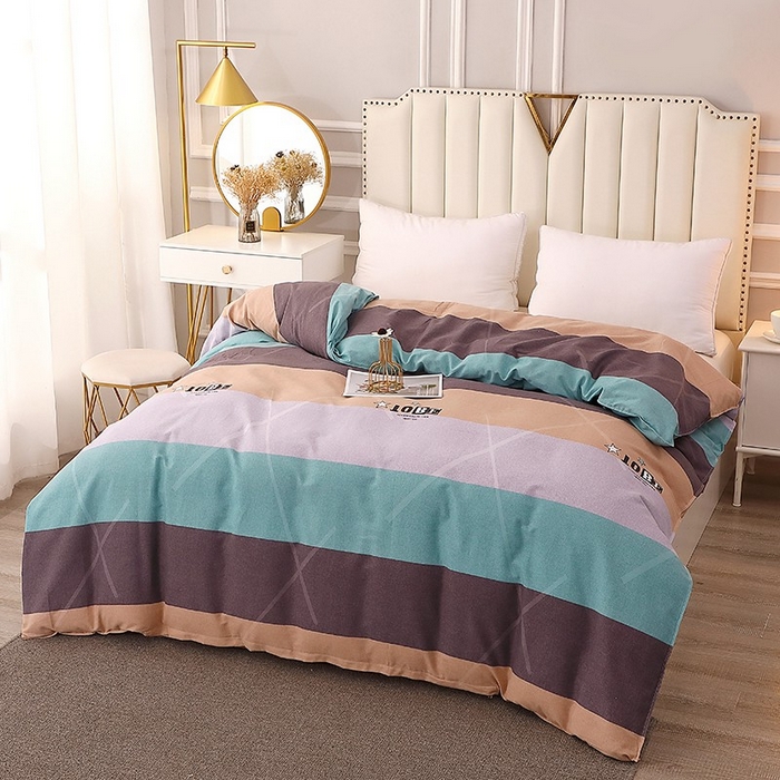 91家纺网 家纺一手货源 找家纺 晶缦家纺 2024新款典雅系-全棉活性磨毛多规格单品被套 曼哈顿