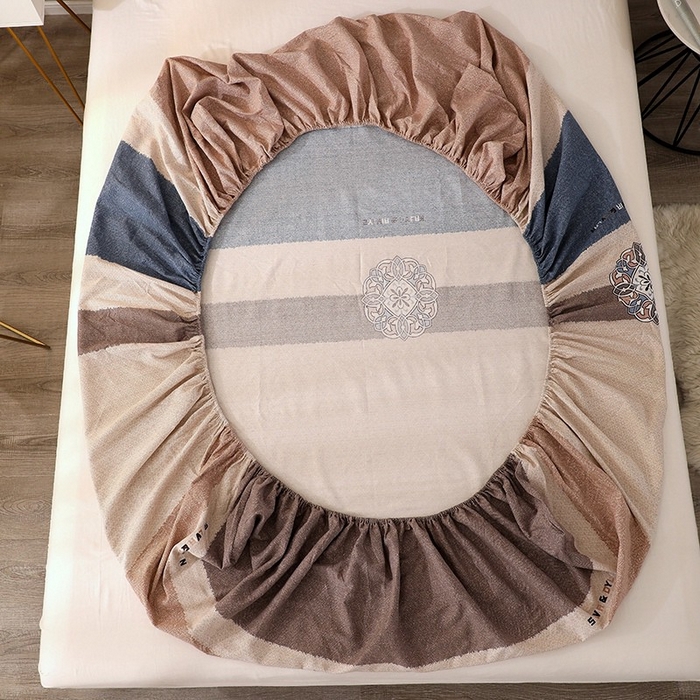 91家纺网 家纺一手货源 找家纺 晶缦家纺 2024新款典雅系-全棉活性磨毛多规格四件套 眷恋