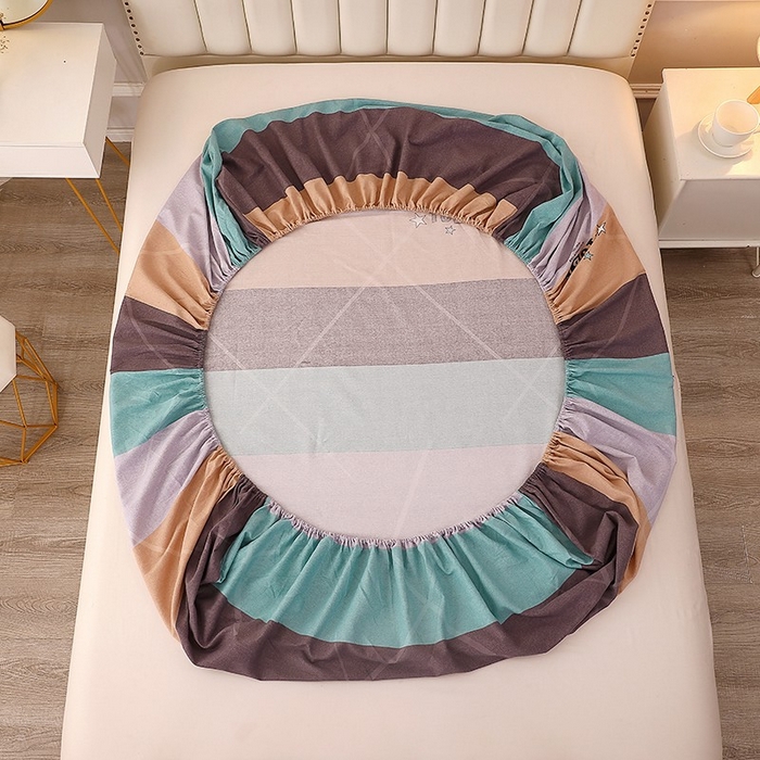 91家纺网 家纺一手货源 找家纺 晶缦家纺 2024新款典雅系-全棉活性磨毛多规格四件套 曼哈顿