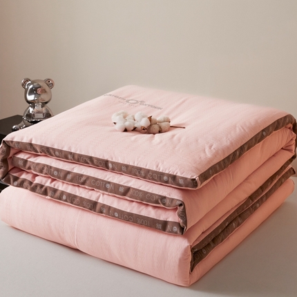 91家纺网 家纺一手货源 找家纺 （总）帕拉美拉 2025新款100%全棉七彩提花玉米被被子被芯冬被春秋被（包检测）