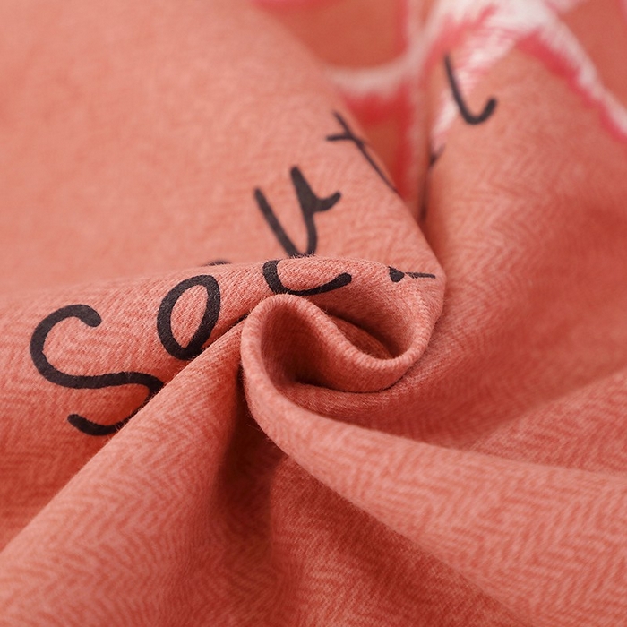 91家纺网 家纺一手货源 找家纺 晶缦家纺 2024新款典雅系-全棉活性磨毛多规格单品被套 未来之星粉