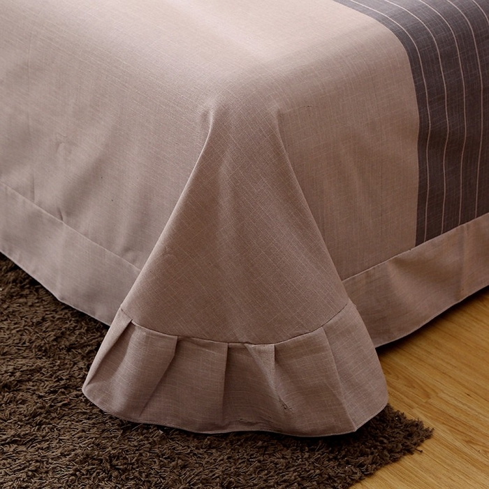 91家纺网 家纺一手货源 找家纺 晶缦家纺 2024新款典雅系-全棉活性磨毛多规格单品床单 沃森