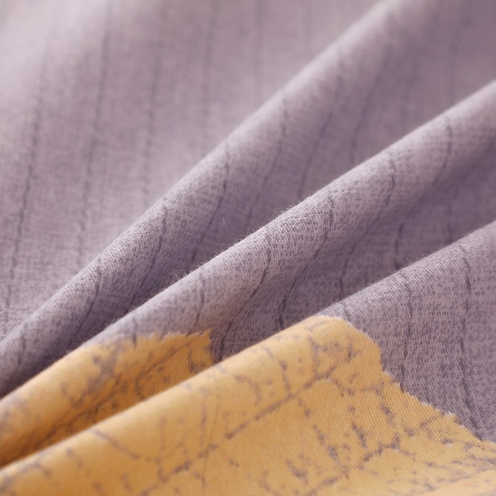 91家纺网 家纺一手货源 找家纺 晶缦家纺 2024新款典雅系-全棉活性磨毛多规格单品被套 漫步时光灰