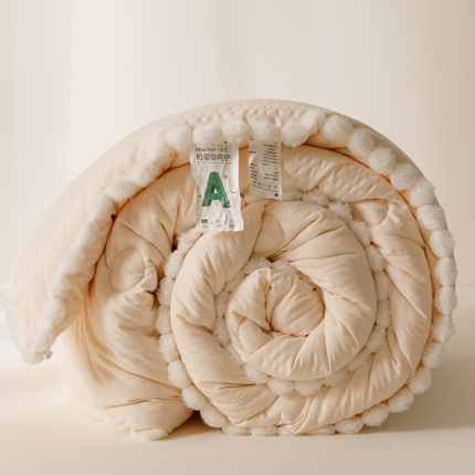 91家纺网 家纺一手货源 找家纺 （总）U被家纺 2025新款亲肤舒适糯糯兔毛冬被被子被芯