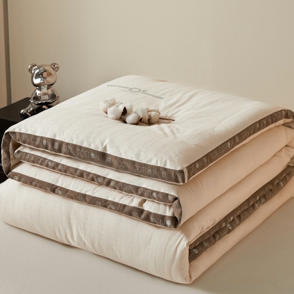 91家纺网 家纺一手货源 找家纺 （总）帕拉美拉 2025新款100%全棉七彩提花玉米被被子被芯冬被春秋被（包检测）