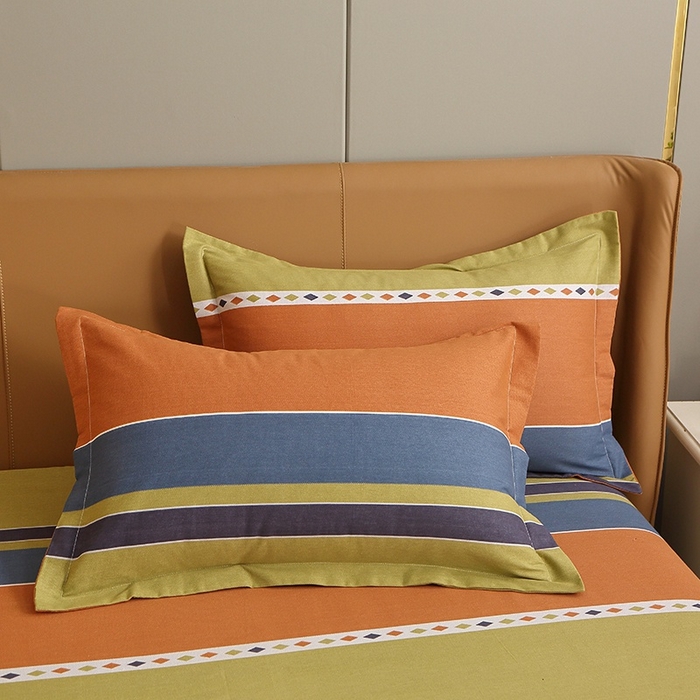 91家纺网 家纺一手货源 找家纺 晶缦家纺 2024新款典雅系-全棉活性磨毛多规格单品枕套 印象空间