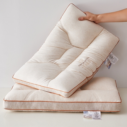 91家纺网 家纺一手货源 找家纺 （总）乐可 2024新款轻奢羊绒蚕咝枕枕头枕芯-风格二